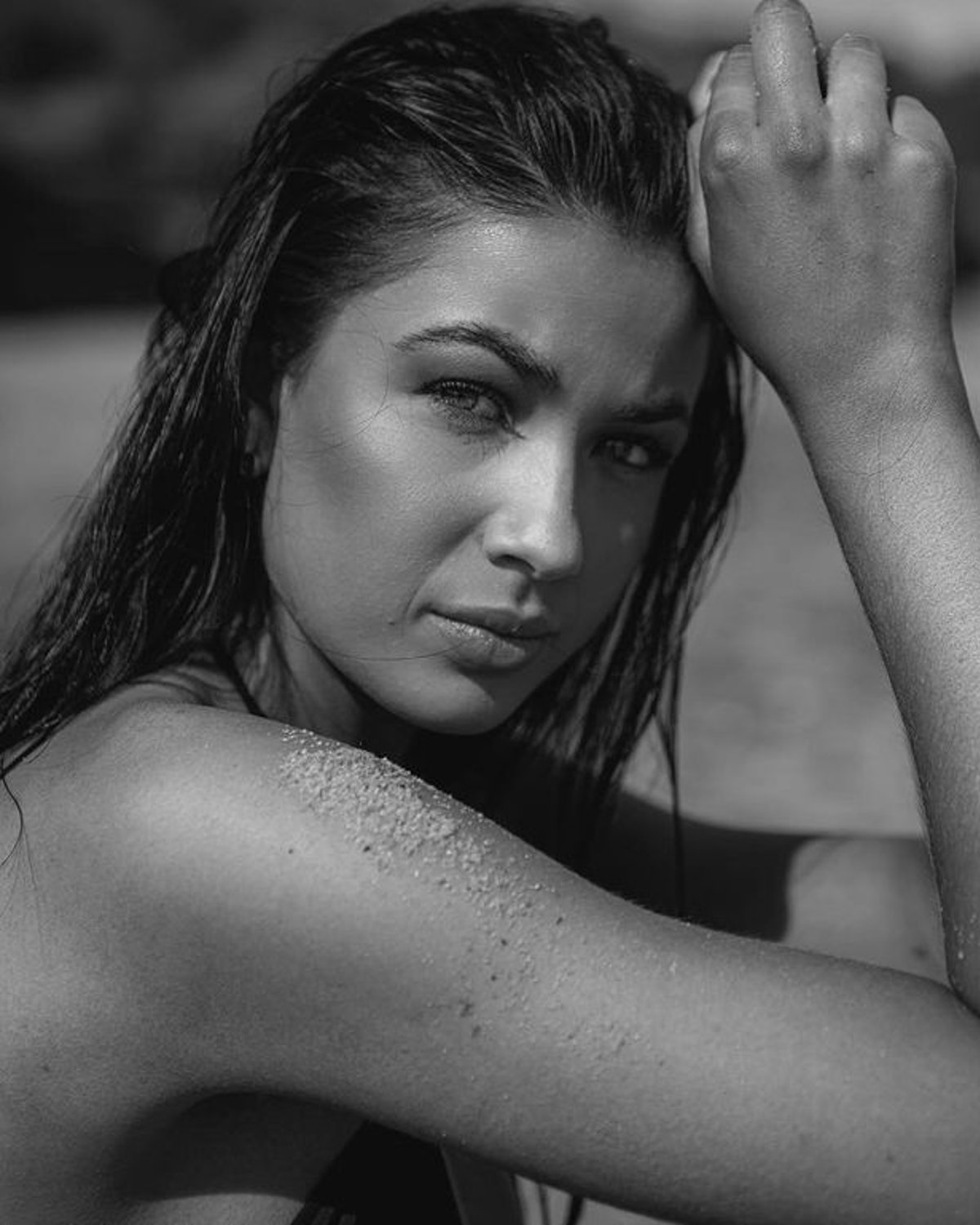 Black and White photo of Janaya Reimers