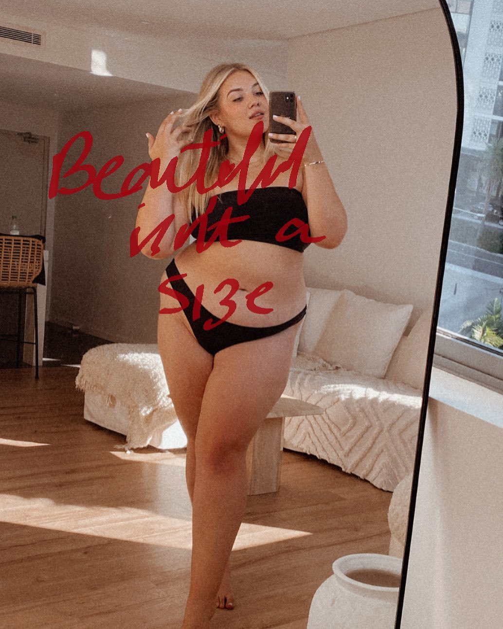 Kate Wasley message: Beautiful is not a size