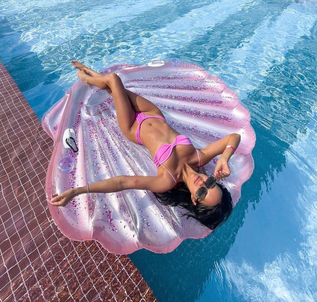 Ana0k wearing Rylee Profumo by Sommer Swim