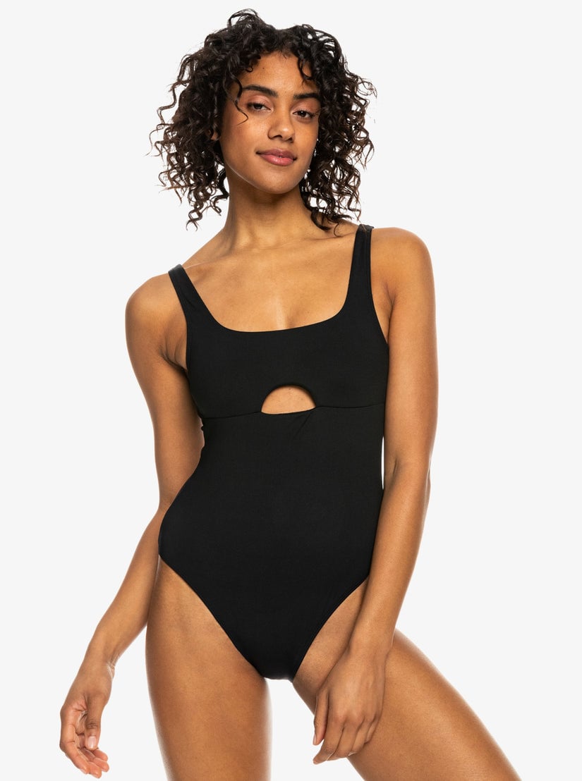 Roxy Pro The Double Line One-Piece Swimsuit by Roxy