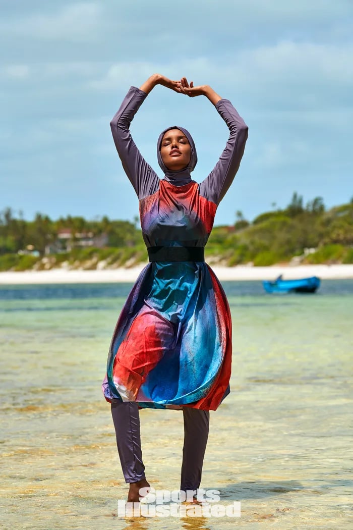 SI Swimsuit - 2019 - Halima Haden