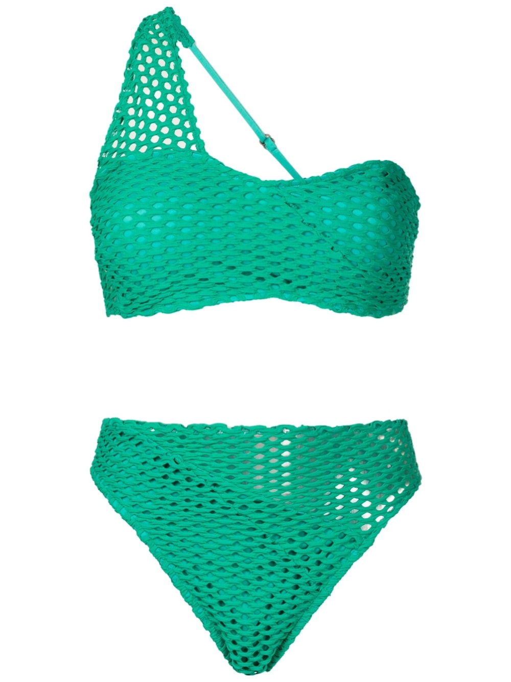 Amir Slama One-Shoulder High-Waist Bikini from Amir Slama