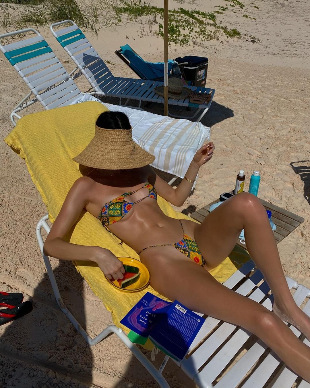 Kendall Jenner wearing Sommer Swim