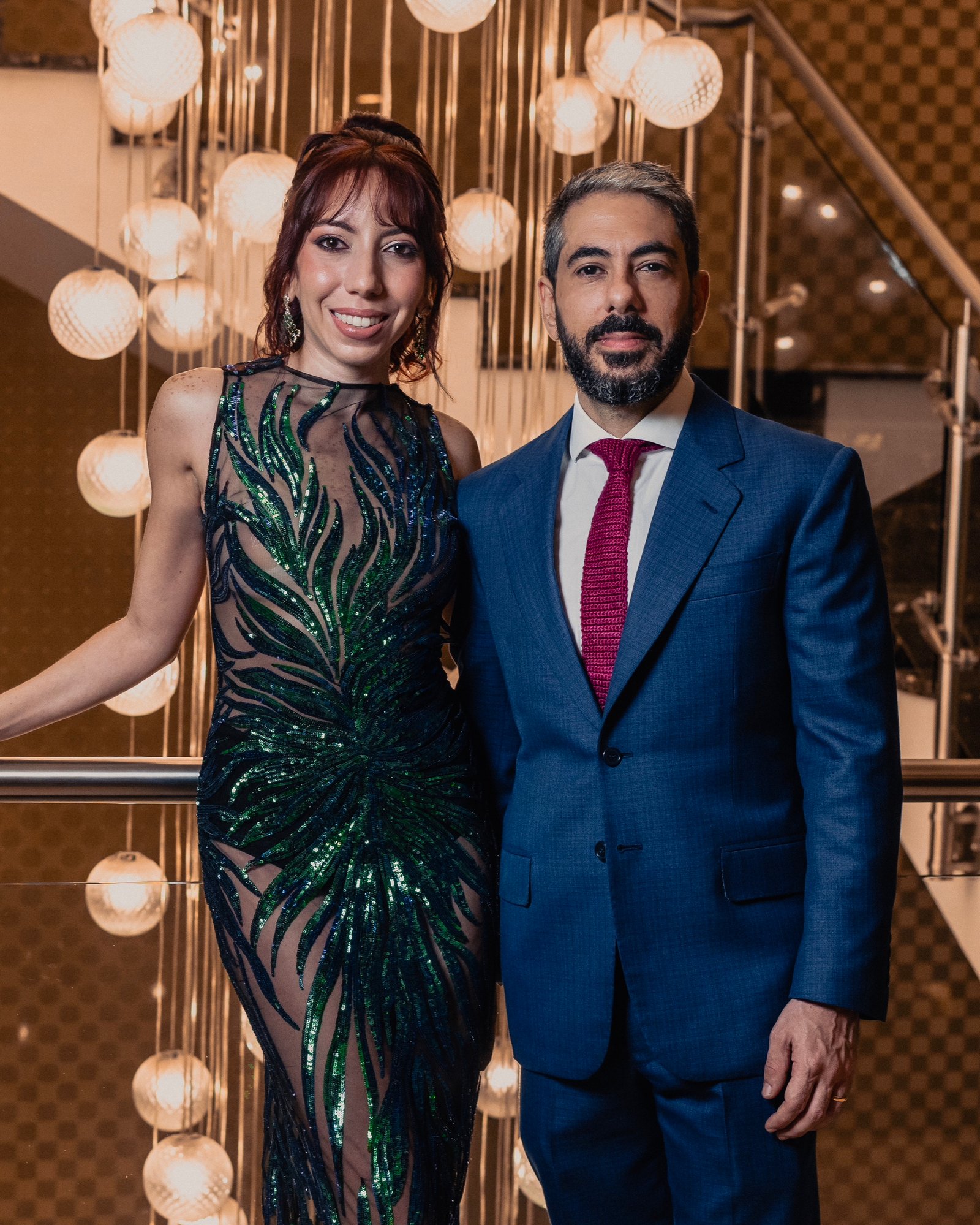 Zhandra Mattioli and her husband Ed