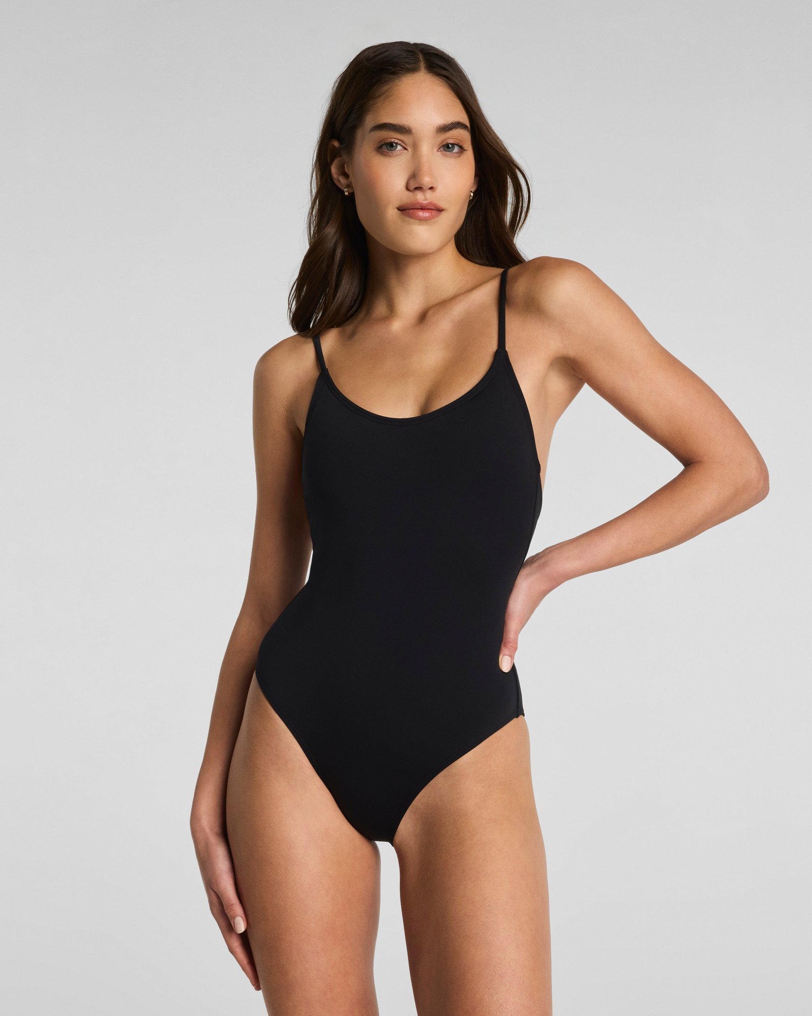 Swim Scoop Neck One Piece