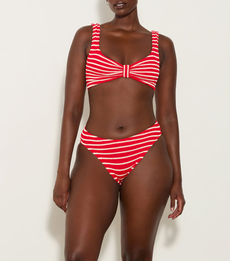 Bonnie Stripe Bikini by Hunza G
