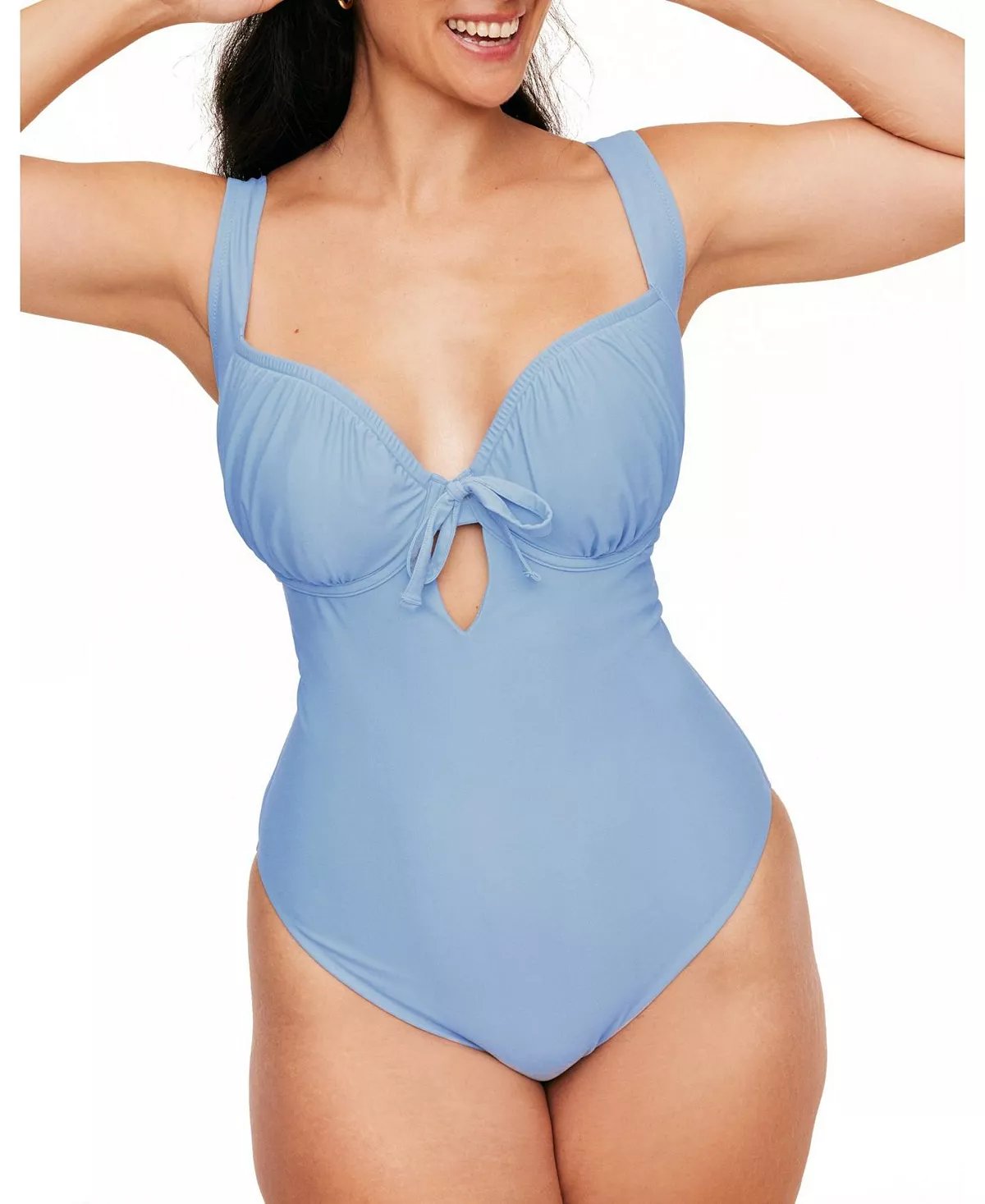 Annabee Plus-Size Swimwear One Piece Top  by Adore Me