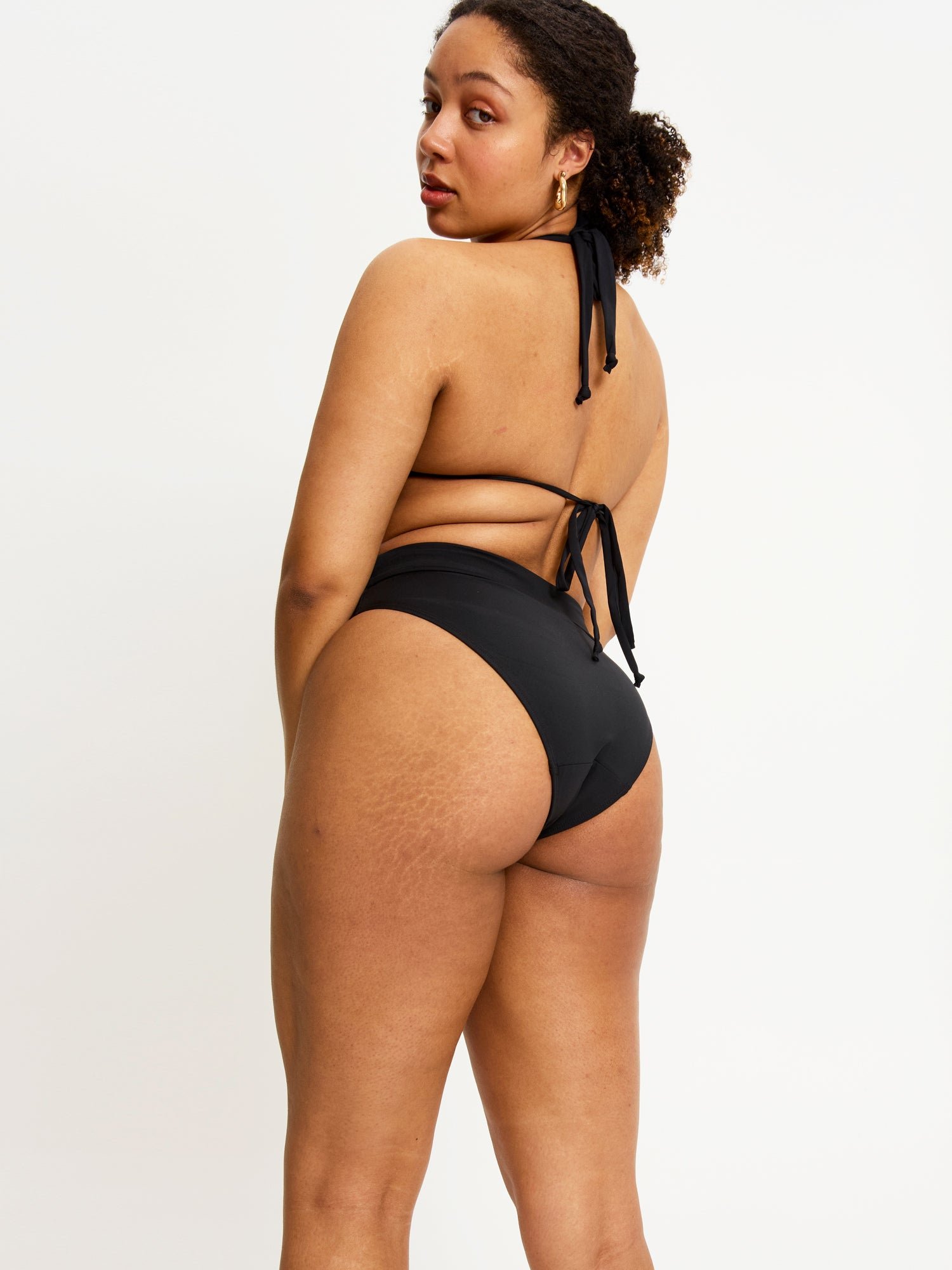 Swimwear Multiway Top and Hi-Leg Brief in black by Modibodi