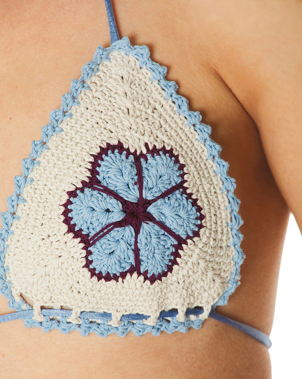 Ava Bikini - Blue Hibiscus